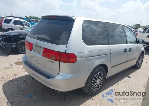 2001 Honda Odyssey Lx z USA, uszkodzony, nr VIN 2HKRL18551H588311